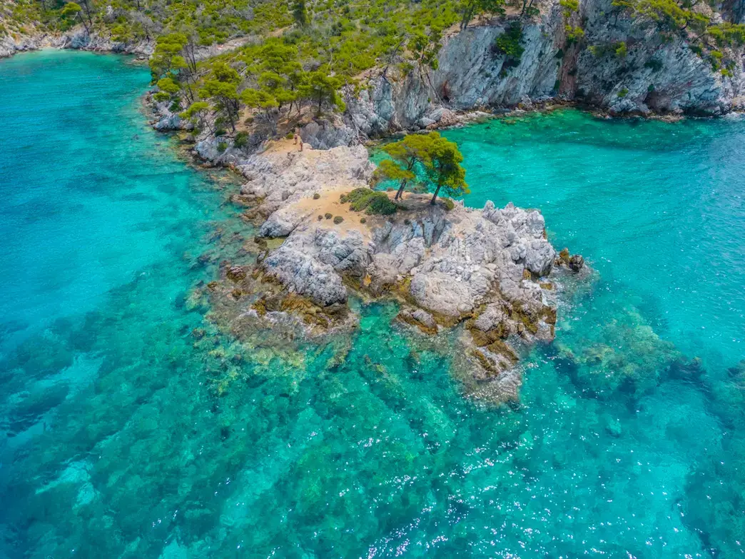 Sailing in Halkidiki